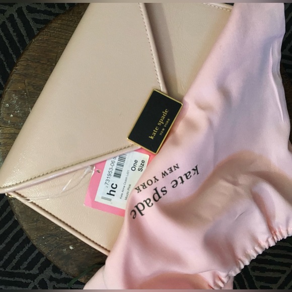 Kate Spade Anna Medium Envelope Clutch (mochi Pink) - Picture 2 of 9